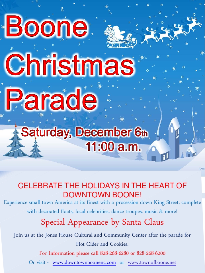 2014 Christmas Parade Poster