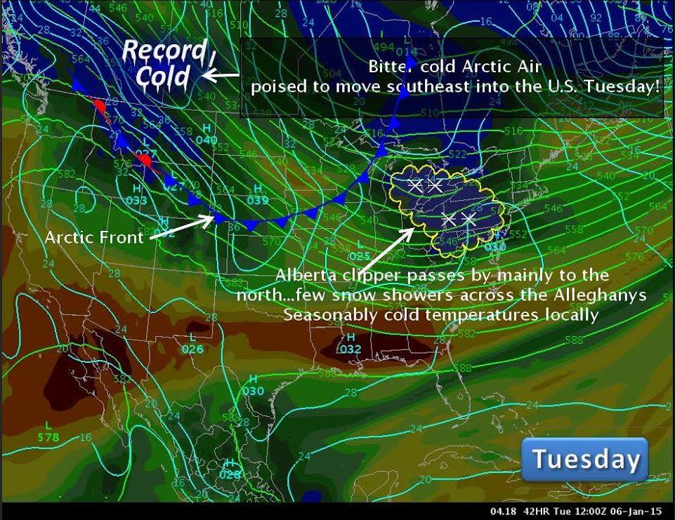 Tues Jan 6 map