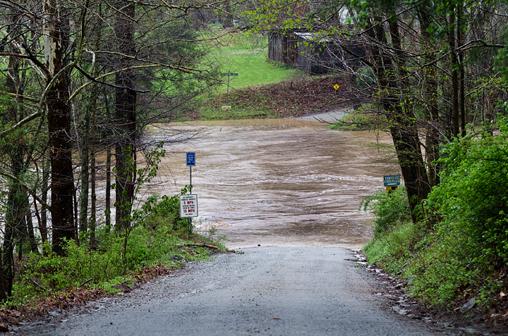 April 19_Underwater Bridge on Old Ford Trail in Valle Crucis_Lynn Willis