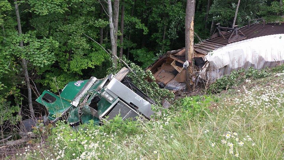 truck crash June 8