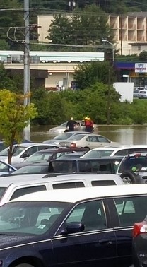 Boone Mall flooding Aug 14 2015_Joe Bentley