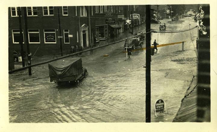 Downtown Boone Aug 13,1940