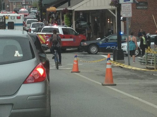car accident downtown Boone Sept 21_ Kelli Symer