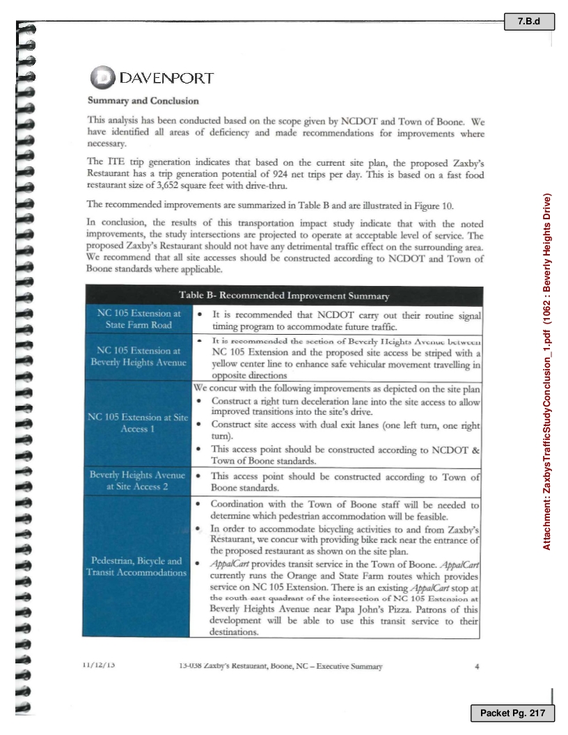 Davenport Traffic Study Zaxbys_Part_1