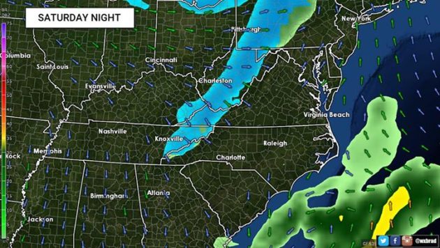 weekend snow possible Nov 18